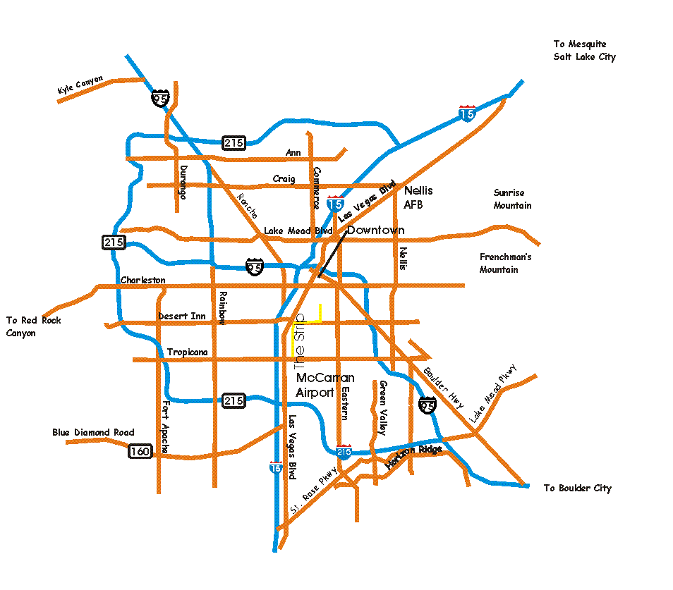 Las Vegas Interactive Map