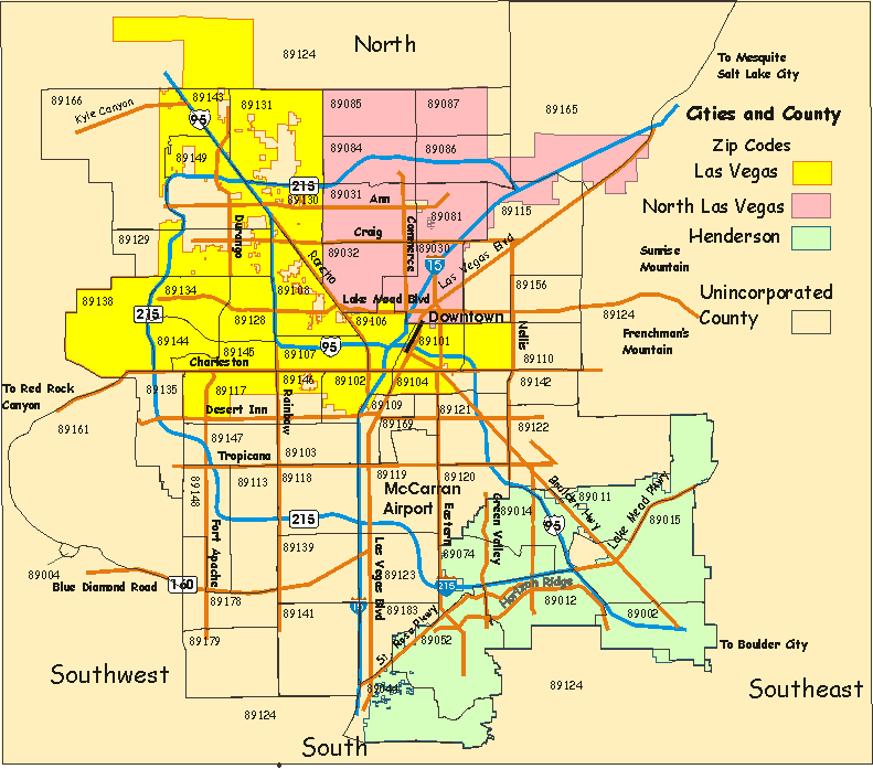 City Of Las Vegas Interactive Map Las Vegas Interactive Map